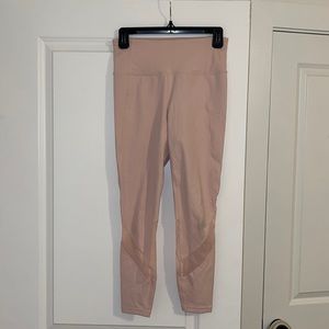 Pink athleta leggings 7/8